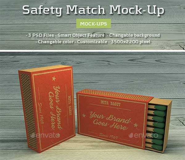 Safety Match Mock-Ups