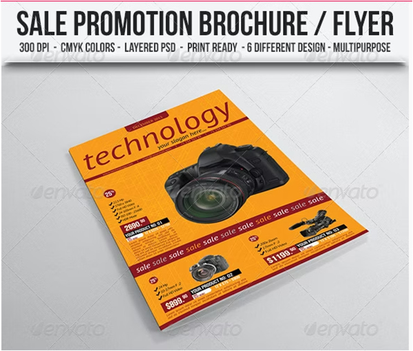 Sale Promotion Brochure & Flyer