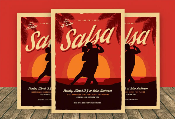 Salsa Dance Flyer