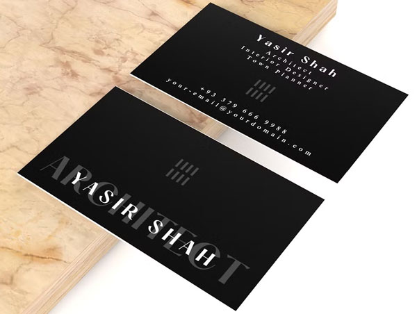 Sample Architect Business Card Templates Printable