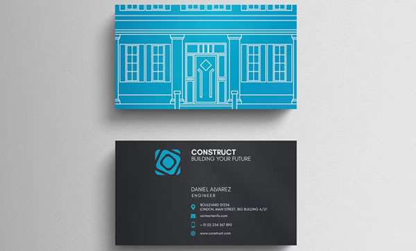 Sample Architect Business Card Templates