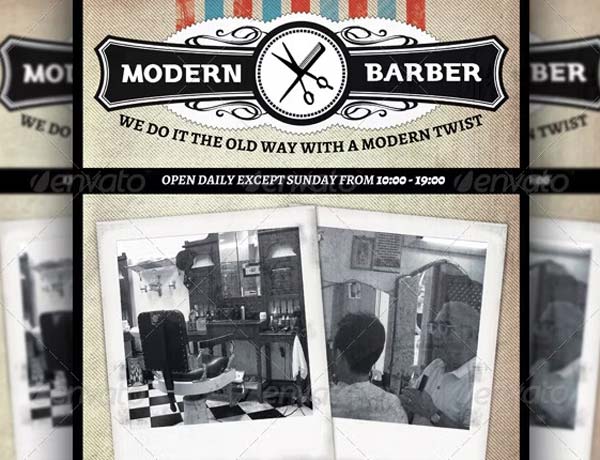 Sample Barber Flyer Template
