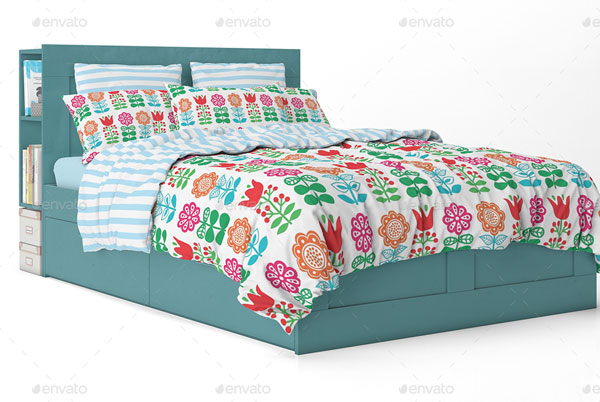 Sample Bed Linens Mockup Set