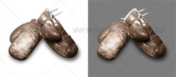 Sample Boxing Gloves Mockup