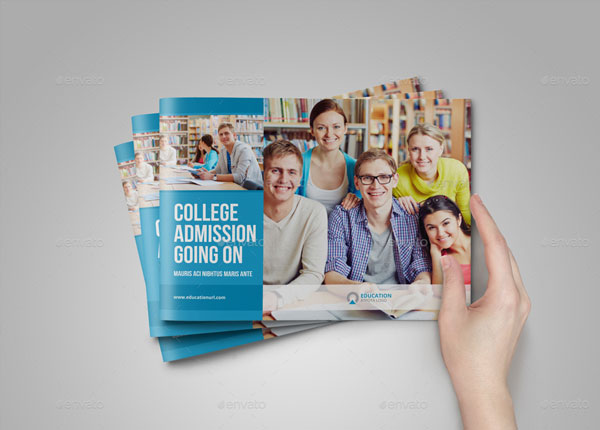 Sample College University Admission Brochure