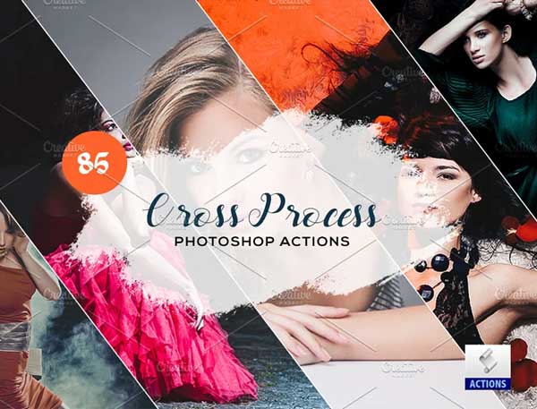 Sample Cross Process Photoshop Actions