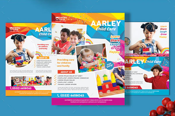 Sample Daycare Flyer Templates