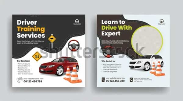 Sample Driving School Flyer Templates Free