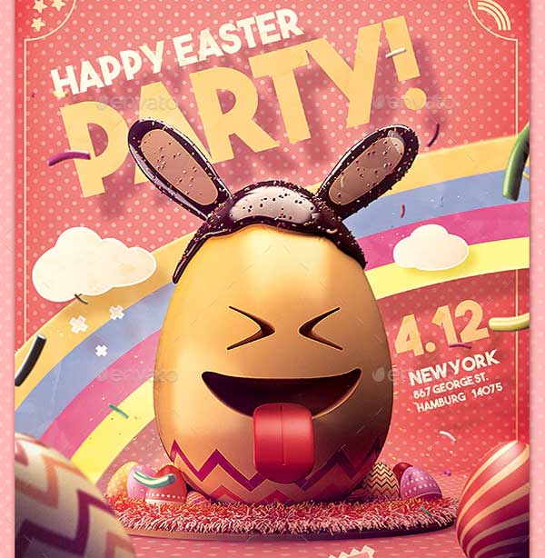 Sample Easter Egg Hunt Flyer Template