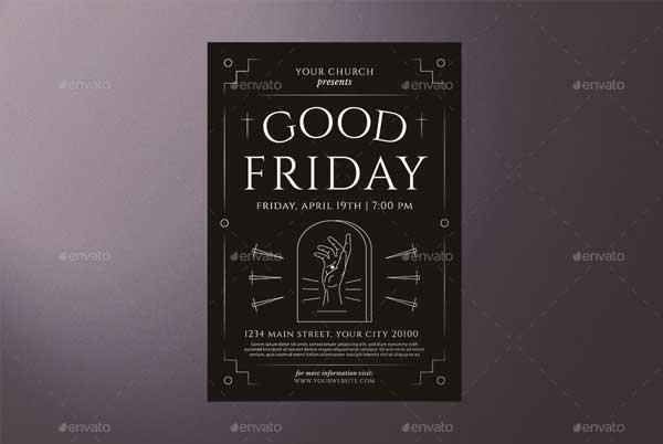 Sample Good Friday Celebration Flyer