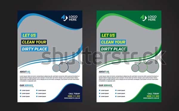 Sample Gutter Cleaning Flyer