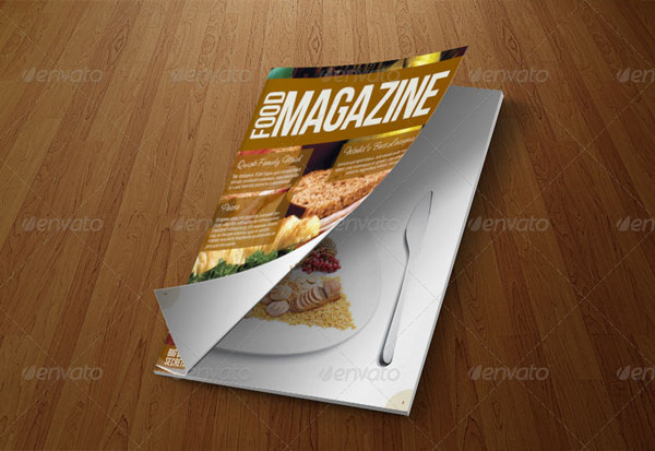 Sample Healthy Food Magazine Template
