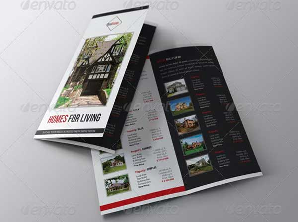 Sample House Rental Brochure Template