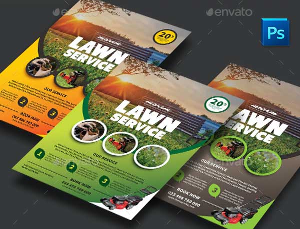 Sample Lawn Service Flyers