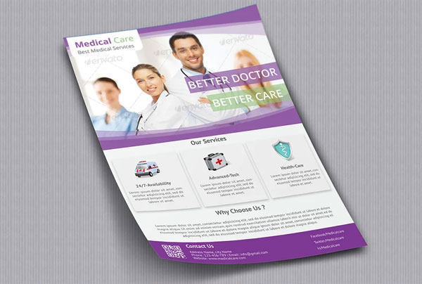 Sample Medical Business Flyer Templates