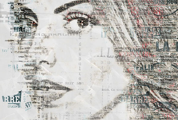 Sample Newspaper Print Photoshop Actions Editable