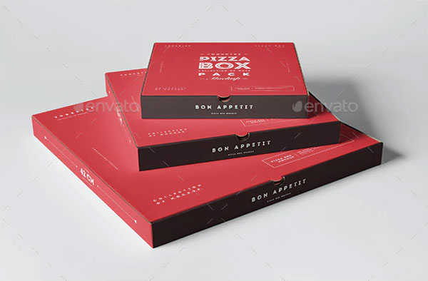 Sample Pizza Boxes Mock-up