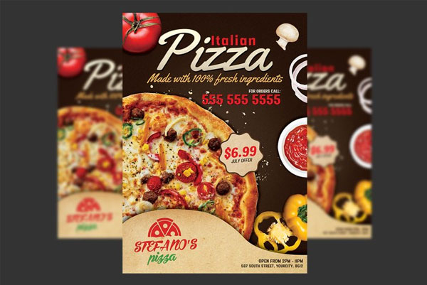 Sample Pizza Flyer Template