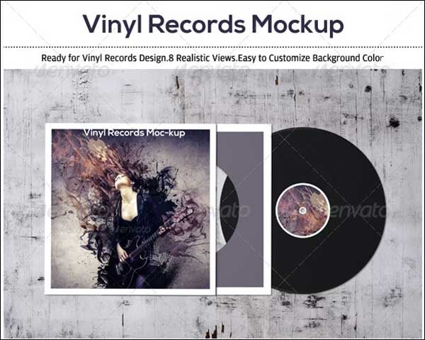 Sample Records Mockup