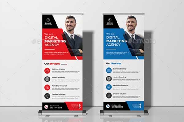 Sample Rollup Banner Design