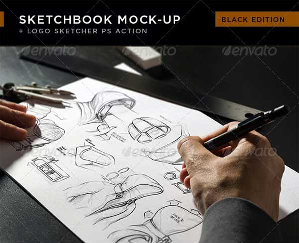 Sample Sketchbook Mock-Up