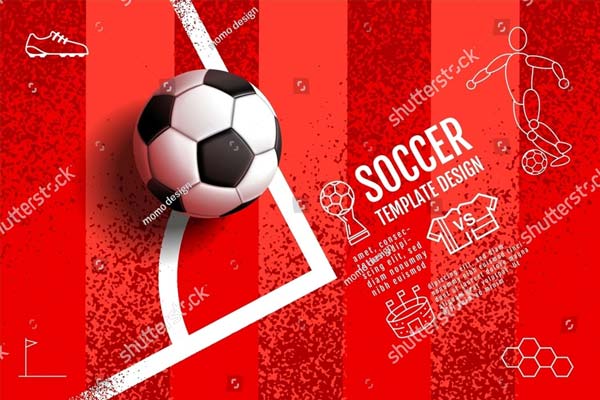 Sample Soccer Flyer PSD Download