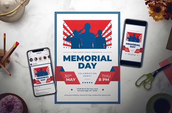 Sample State Holiday Festival Event Flyer