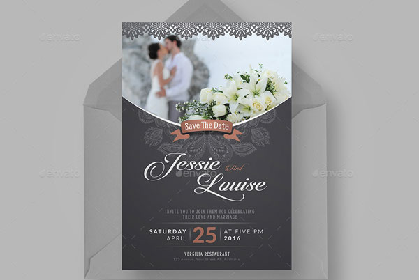 Sample Wedding Invitation Design