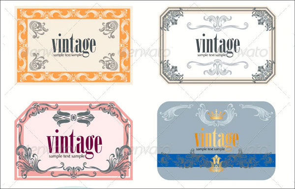 Sample Wine Labels Design Template