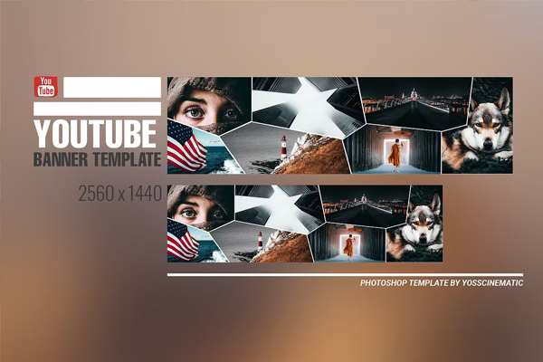 Sample YouTube Banner Template