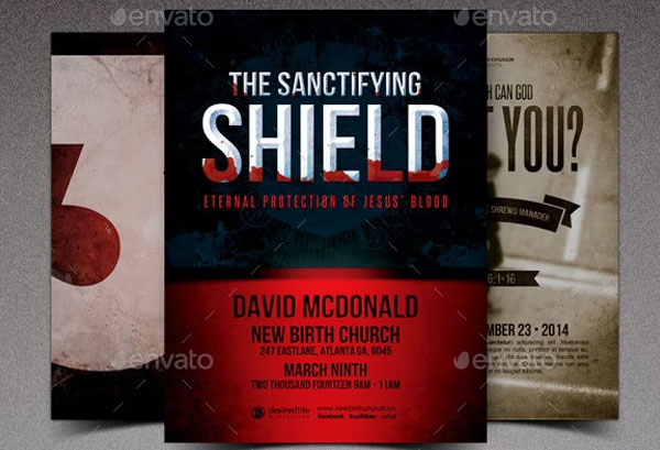 Sanctify Church Marketing Flyer Templates