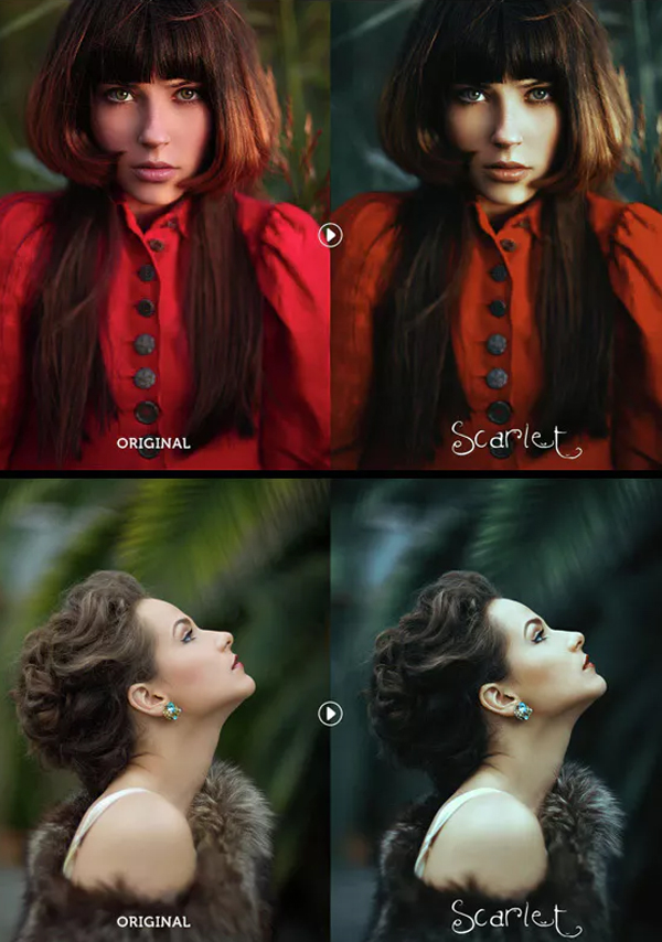 Scarlet Fantasy Photoshop Action