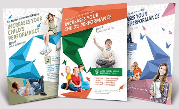 School Activities Flyer Templates