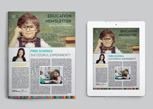 School Newsletter Templates