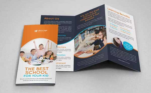 School Trifold Brochure