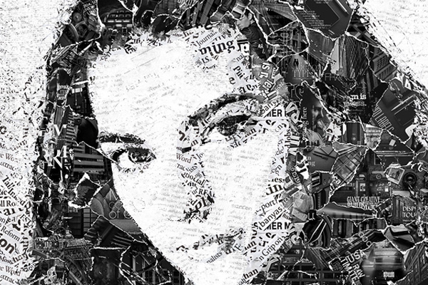 Scraps Collage Photoshop Action