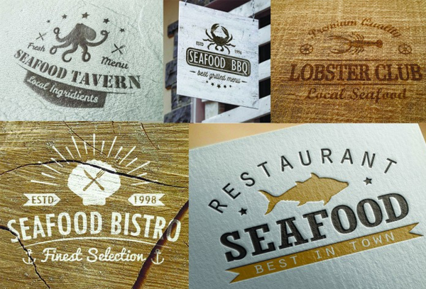 Seafood Logotype Templates