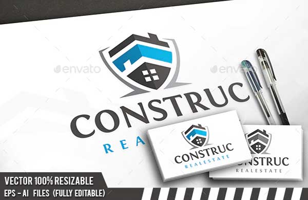 Secure Construction Logo Design