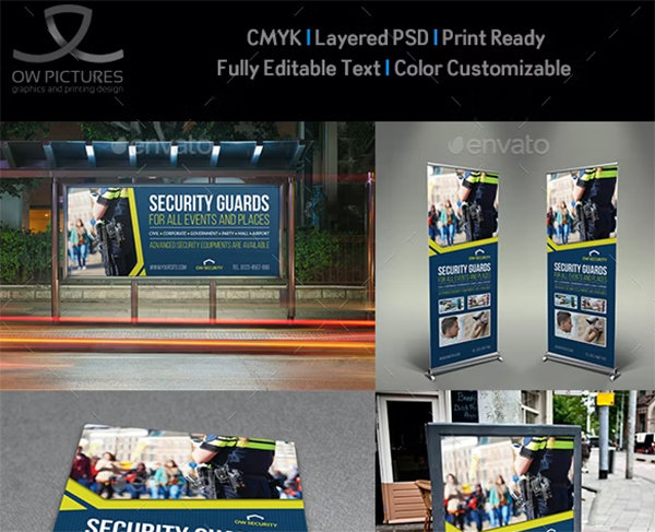 Security Guards Advertising Template