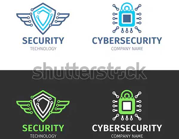 Security Technology Logo Design Templates