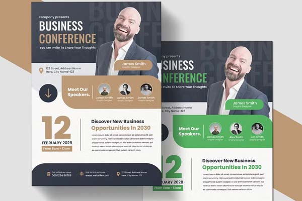 Seminar Conference Flyer Template Download