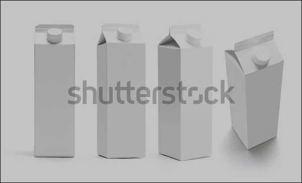 Set of Juice Box Mockup