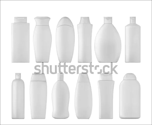 Shampoo Bottles Mockup Set Template