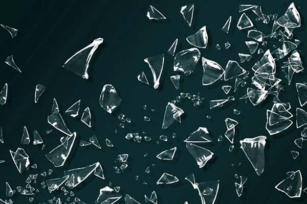 Shattered Broken Glass PSD Brushes