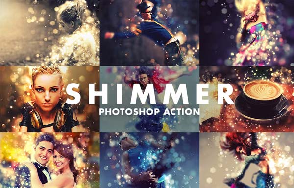 Shimmer Photoshop Action Download