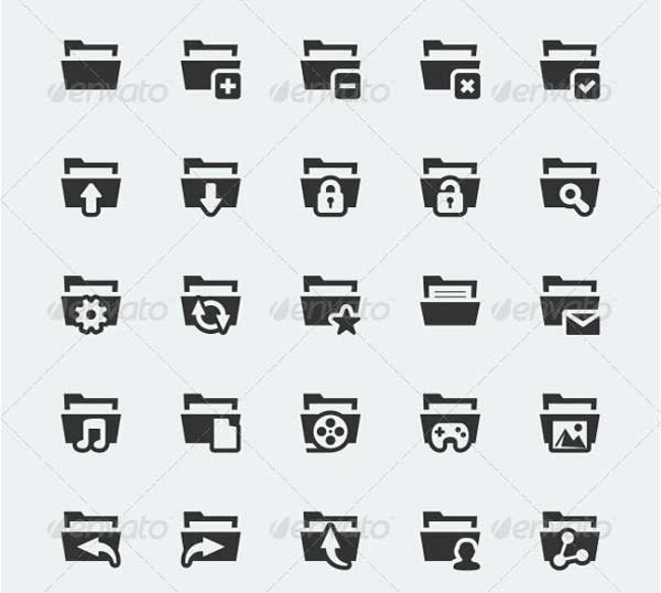 Shiny Colors Folder Icons