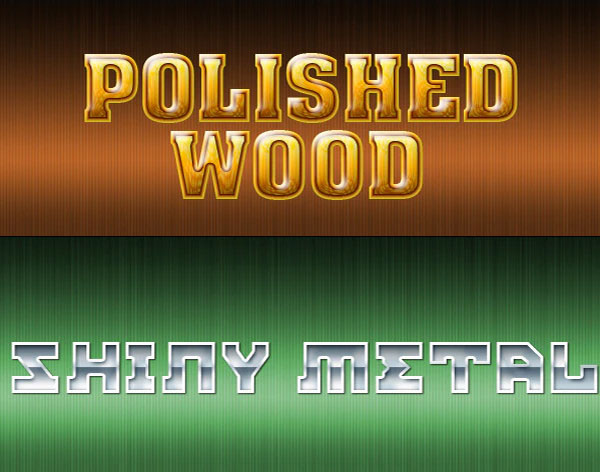 Shiny Cool Photoshop Text Effects
