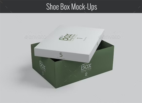Shoe Box Mockups