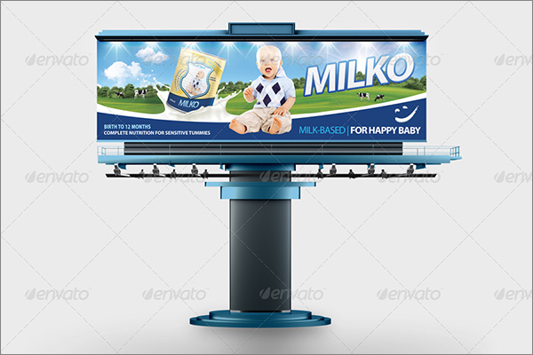 Signage and Billboard PSD Mockup