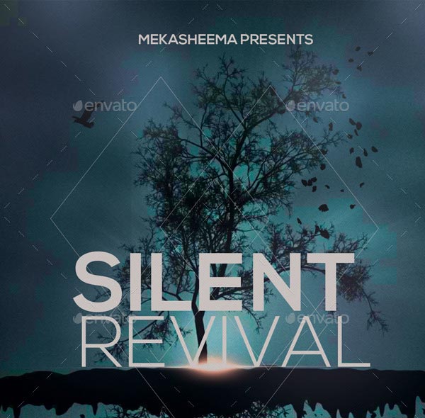 Silent Revival Flyer Templates